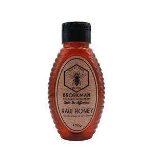 Broekman Raw Honey Squeezy 400g