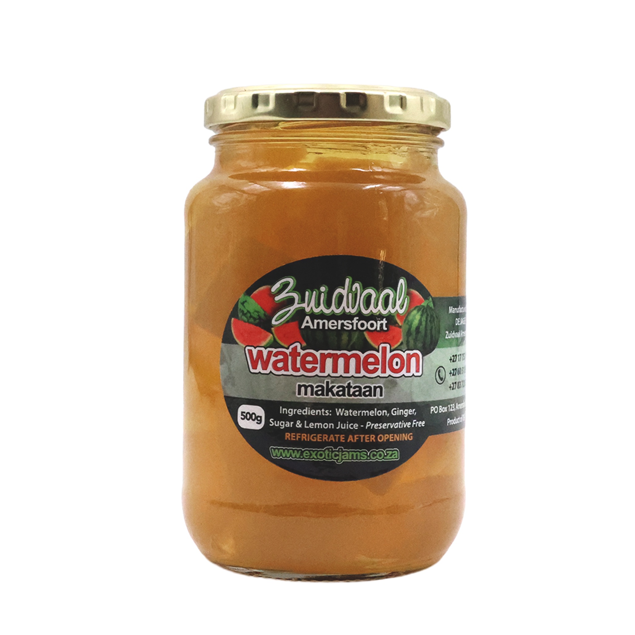 Zuidvaal Watermelon (Makataan) Jam 500g