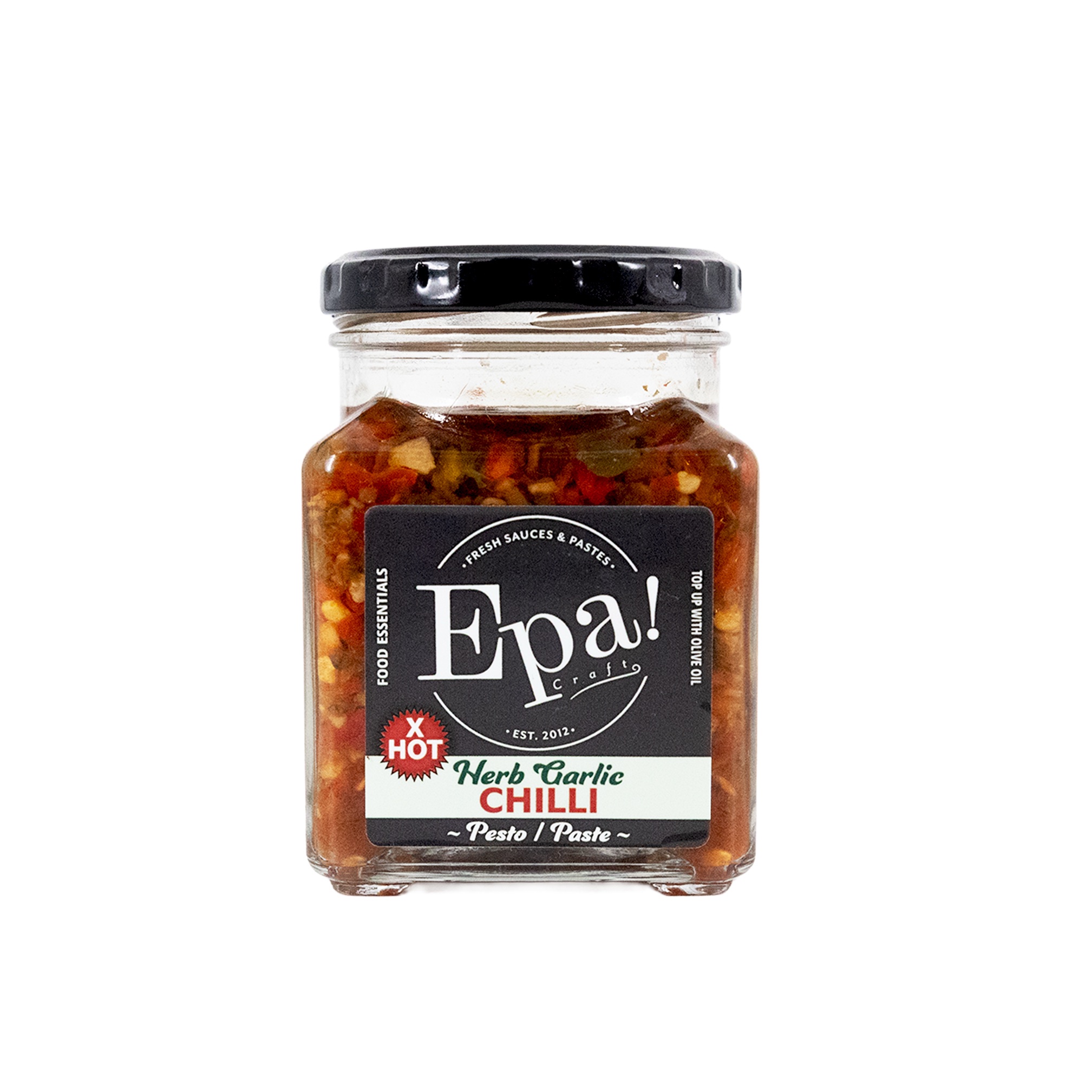 Epa! Herb Garlic Chilli (XHot) Pesto 260ml